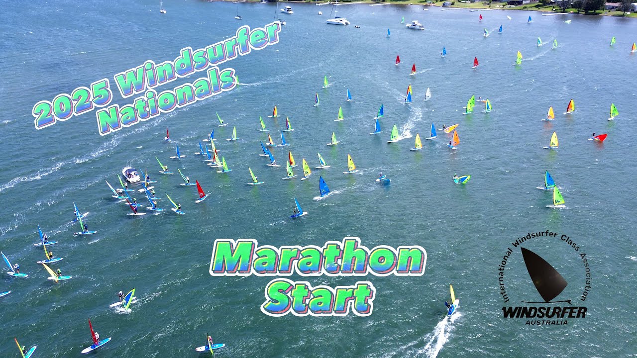 2025 Vaikobi Windsurfer Nationals Australia. Marathon Race! Windsurfing Regatta