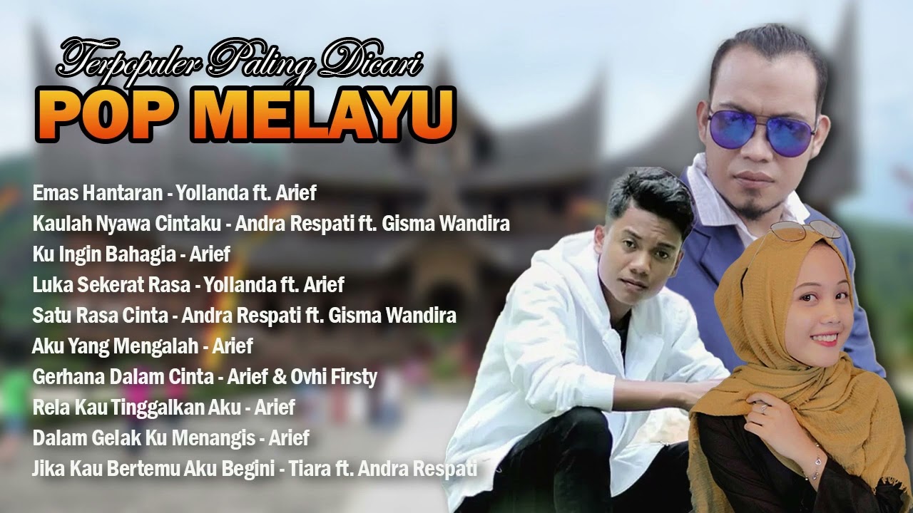 Pop Melayu Terpopuler Paling Dicari | Yolanda Arief Andra Respati Erwin Agam Full Album 2023