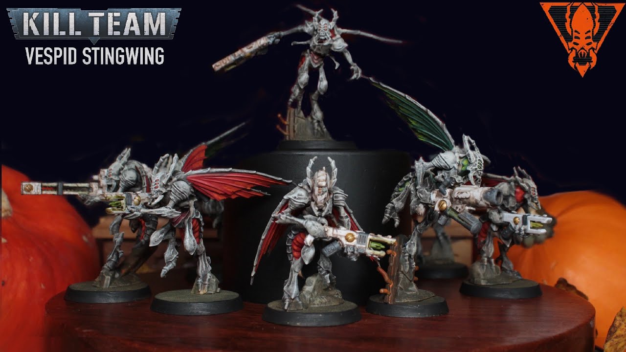 Картина на Хэллоуин: Terminid Vespid Stingwing // Warhammer Killteam // Руководство по скоростной...