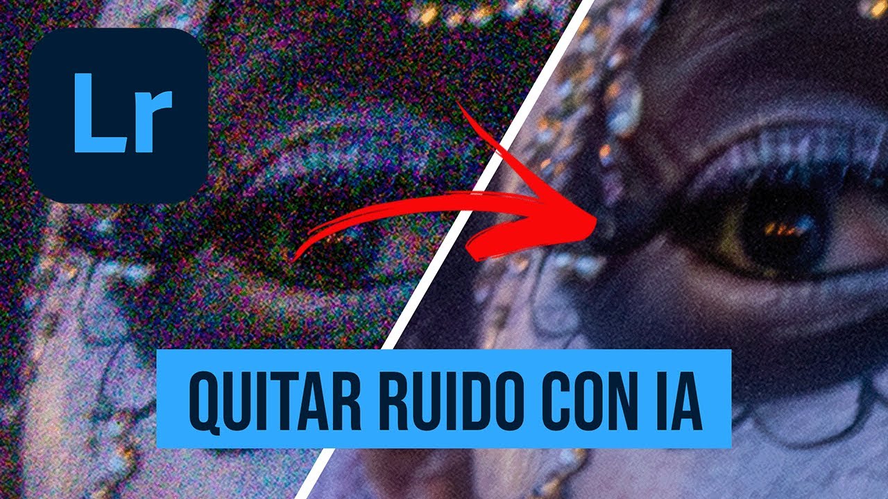 🤫 NUEVO Denoise con IA en LIGHTROOM (Junio 2025) | ¡Reduce el Ruido de tus Fotos FÁCIL!