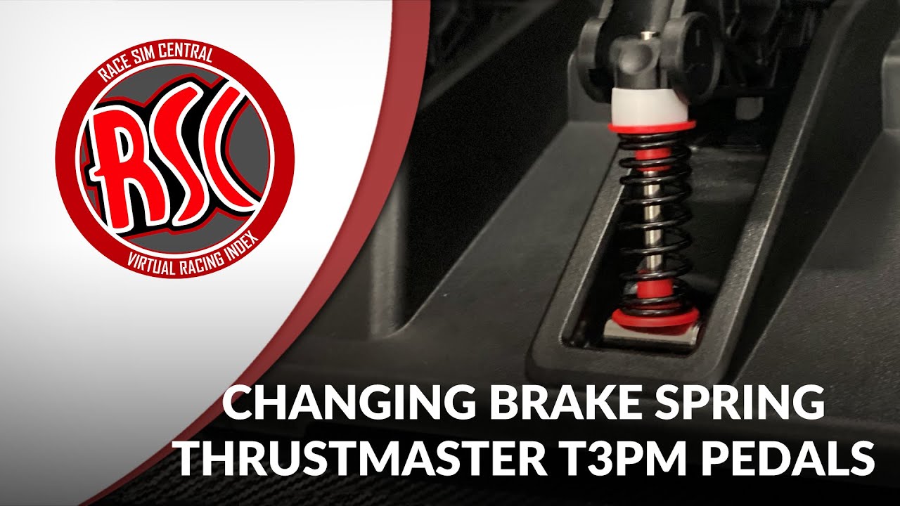 Thrustmaster T3PM Pedal Brake Mod — как заменить пружину