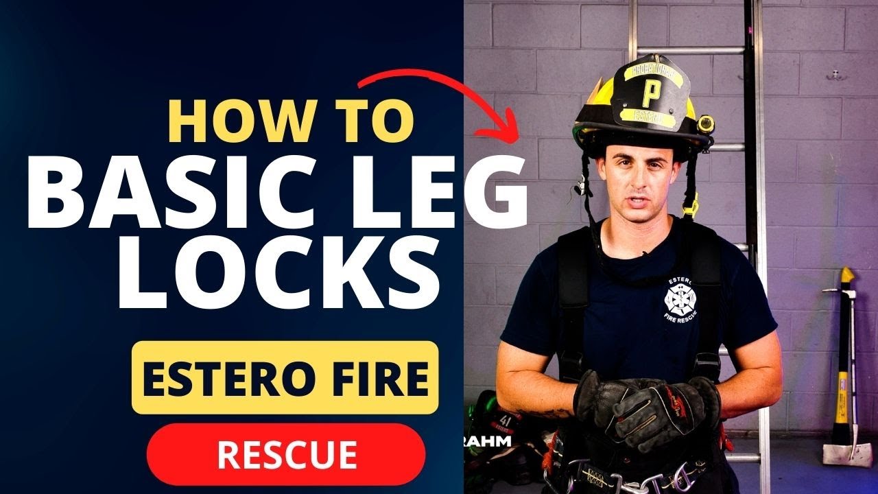 EFR Basic Leg Locks while working off a ladder.