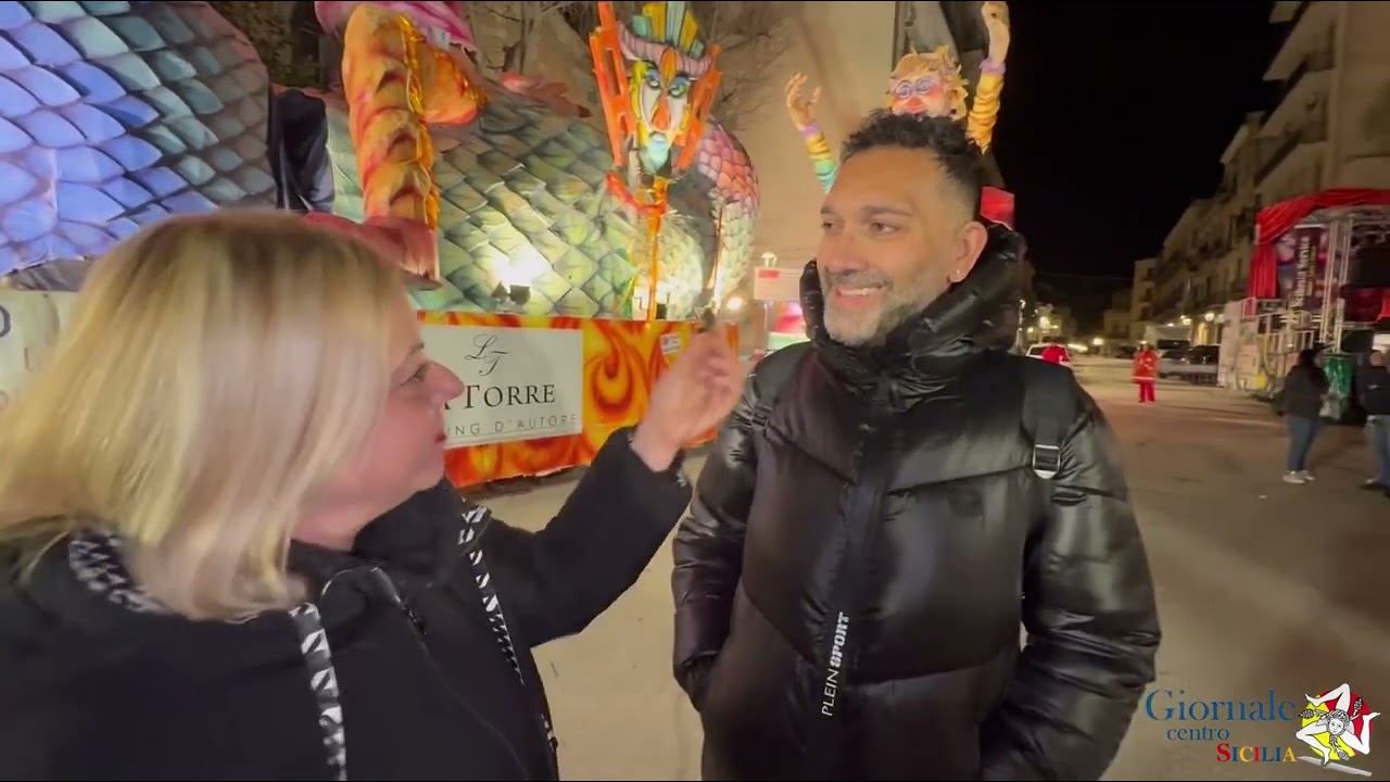 Canicattì, carnevale: I maestosi carri e Giada Dance Accademy del maestro Savio Aleo