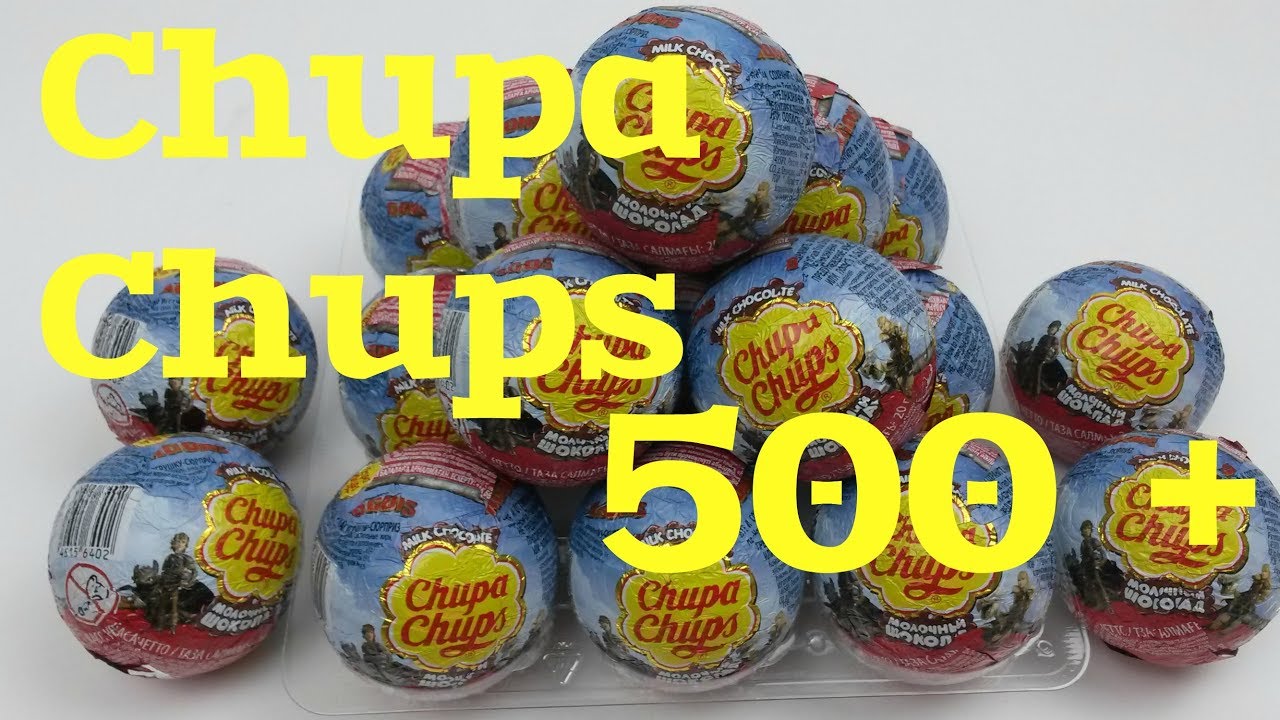 Целая коробка Chupa-Chups 