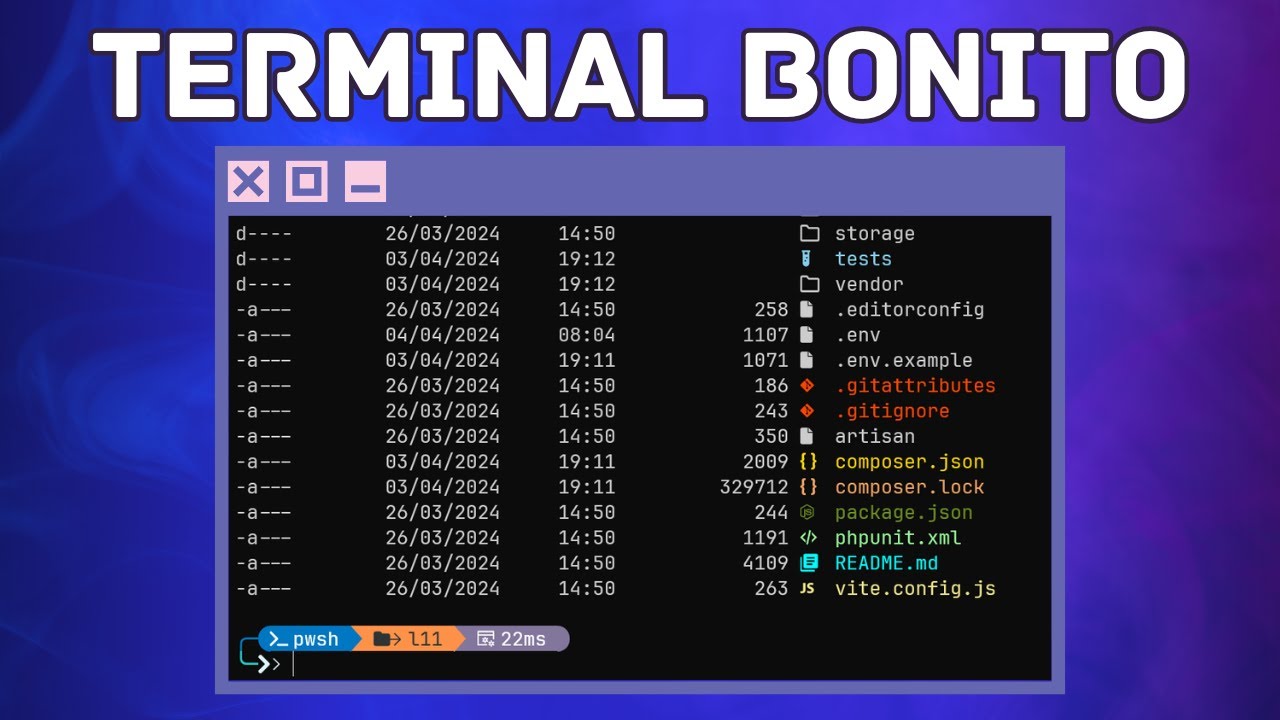📟Terminal Profissional com Powershell e Oh My Posh