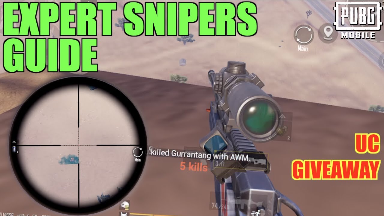 EXPERT PUBG MOBILE SNIPING GUIDE