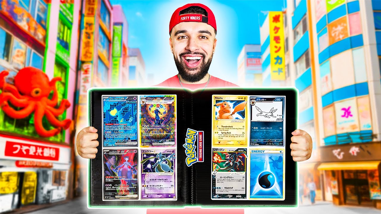 Покупка редких карточек Pokémon в Японии!