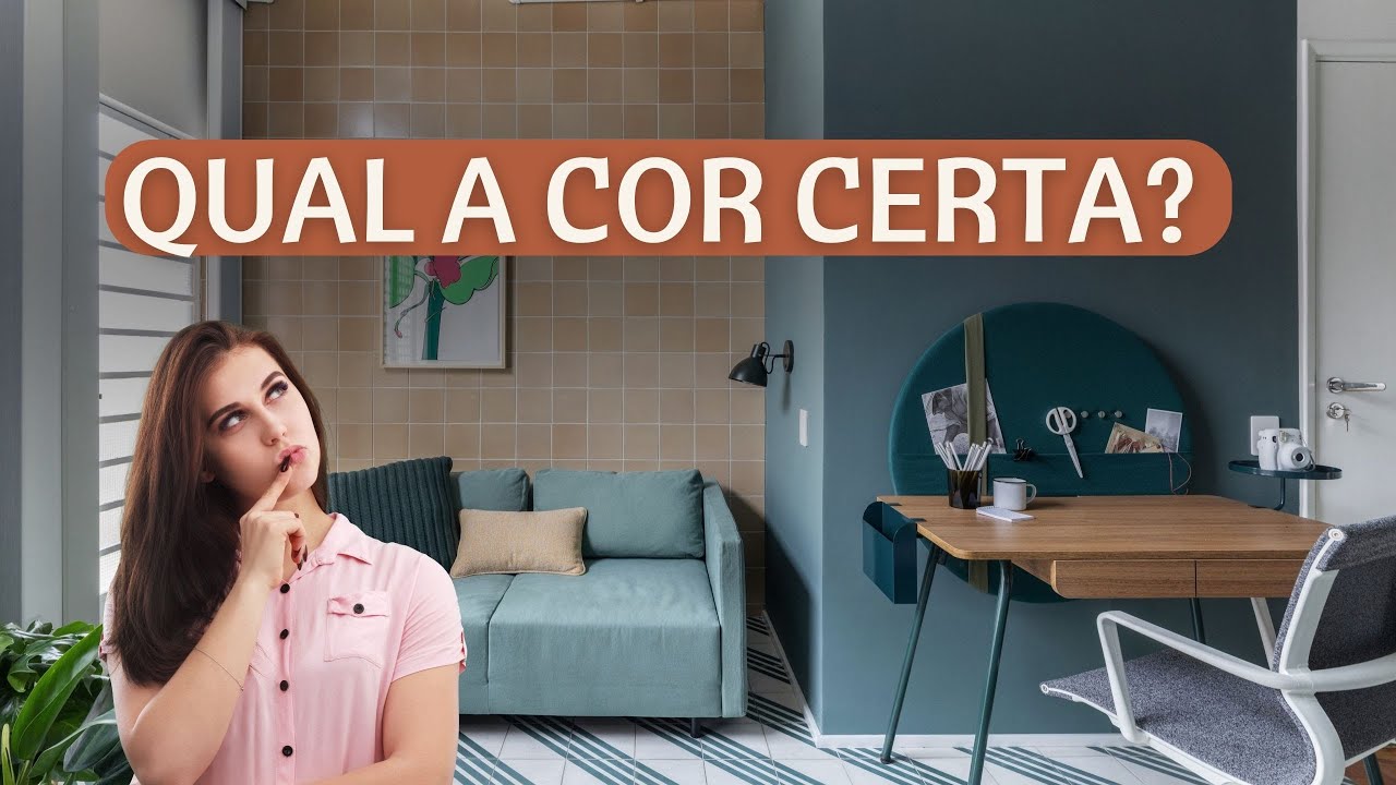 QUAL A COR CERTA para ESCRITÓRIO PEQUENO?