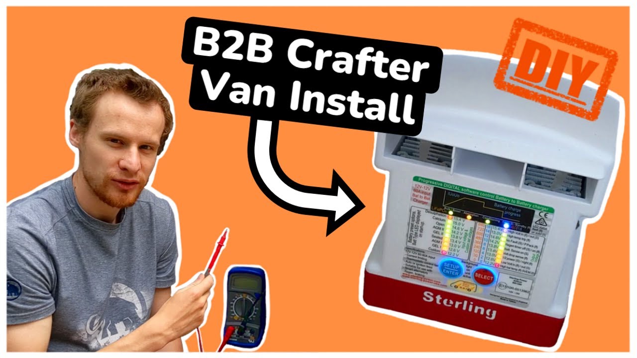 Installing Battery To Battery (B2B) Charger with IGNITION LIVE FEED | Crafter Van Conversion | 26 |