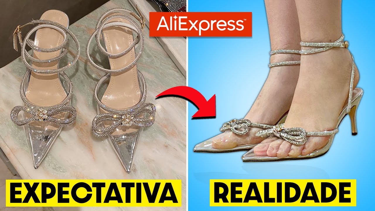 PROVEI OS SALTOS MAIS LINDOS DO ALIEXPRESS