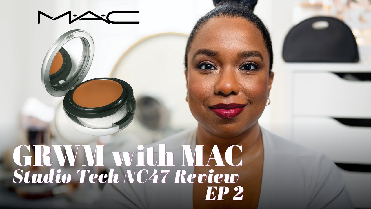 💄 GRWM Using New MAC Haul Products 🛍️  Studio Tech NC47 Review + All MAC Everyday Makeup Drawer