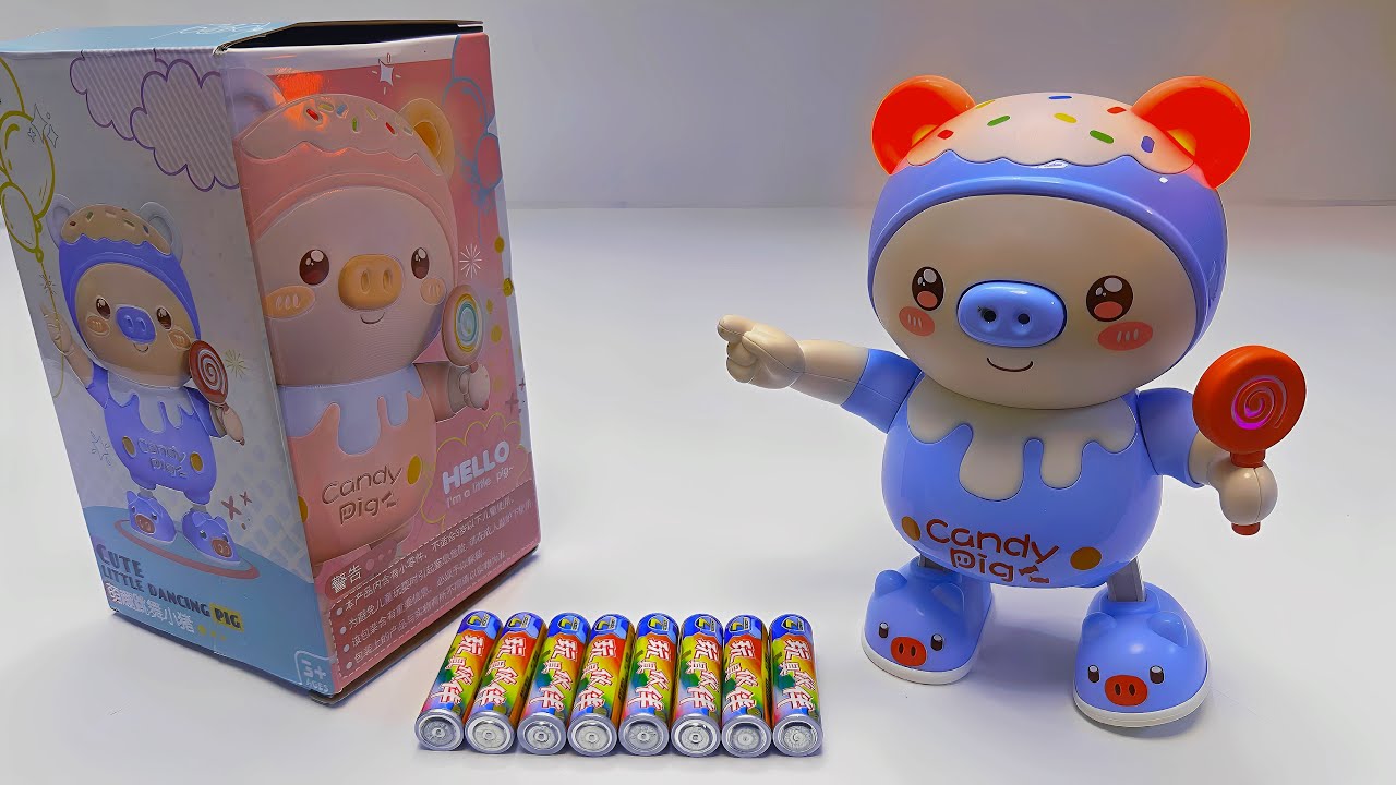 Unboxing Electric Dancing Cute Pig｜Bee, Remote Control Truck,Remote Control Military Missile Vehicle