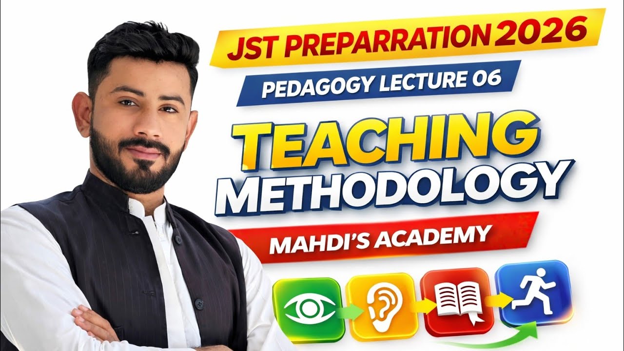 Teaching Methadoloy | Pedagogy Lecture 05 | Junior Science Teacher Preparation| Mahdi's Academy 