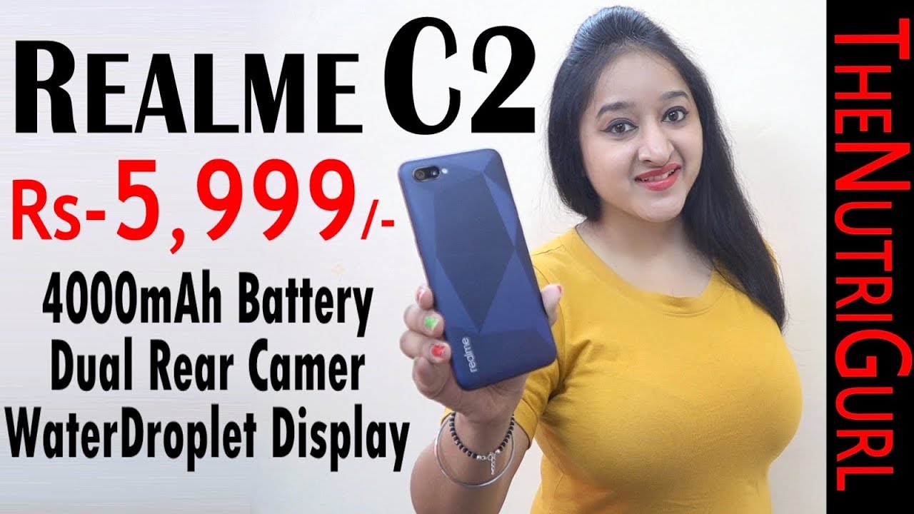Realme C2 - Unboxing & Overview In HINDI(Indian Retail Unit)