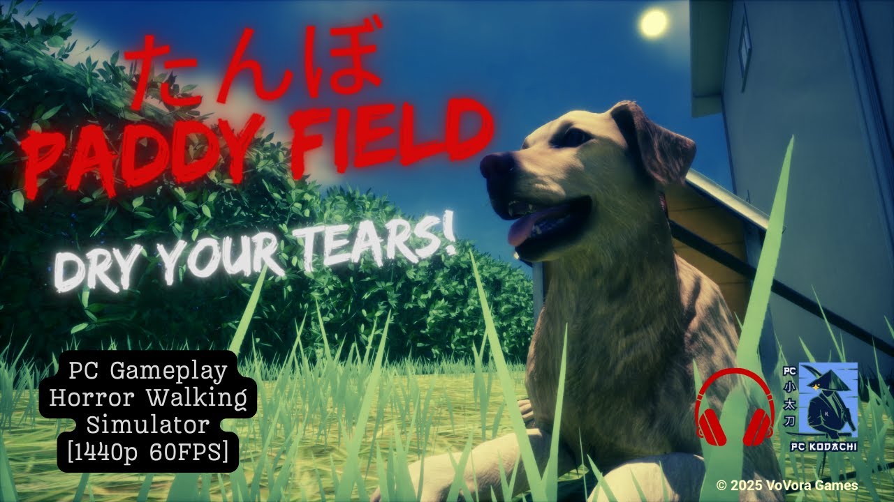 THE PADDY FIELD (たんぼ) can Make You Tears | Horror Walking Simulator Gameplay | No Commentary