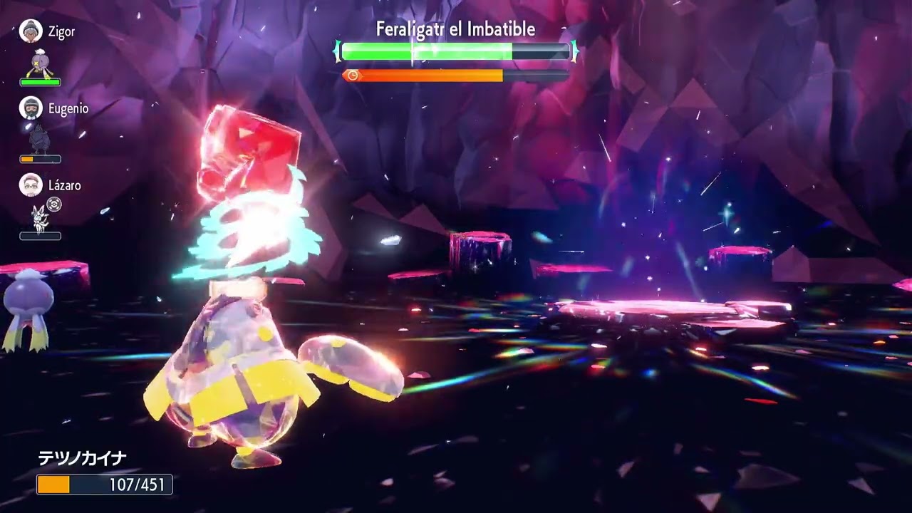 Pokémon Escarlata - Feraligatr raid ✭✭✭✭✭✭✭