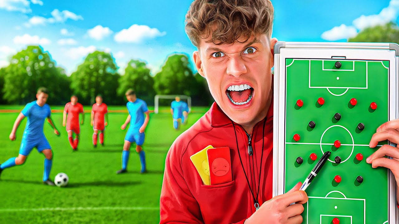 Ich bin für 1 Tag Fußballtrainer