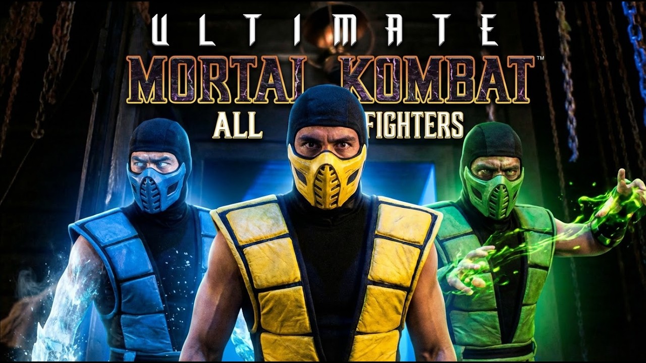 Ultimate Mortal Kombat 3 — Shang Tsung Presents Every Fighter