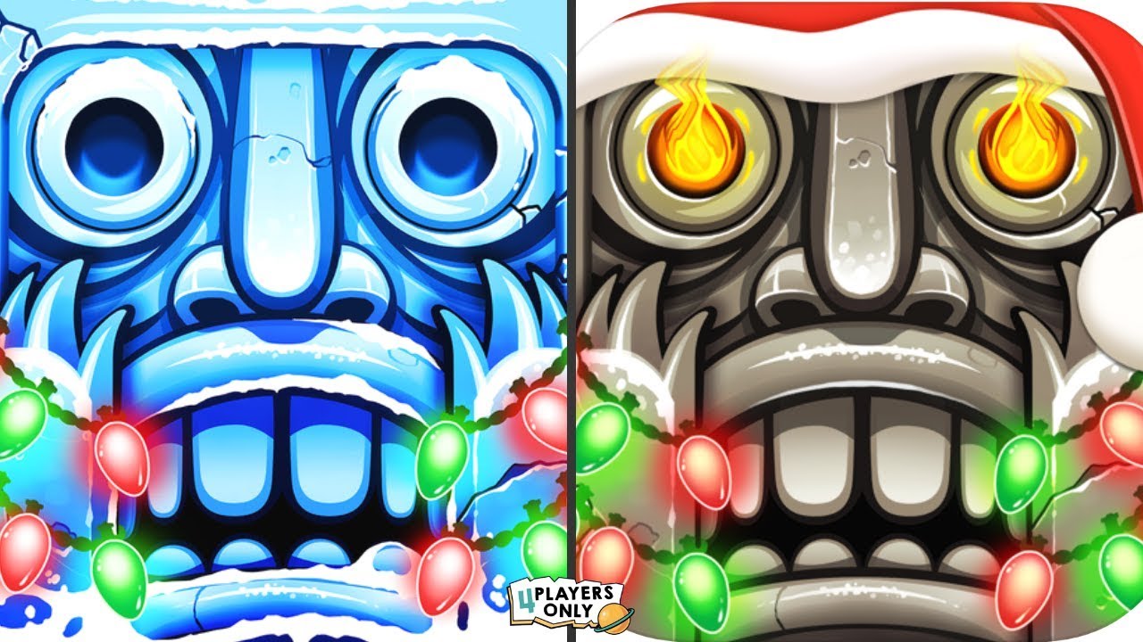 Temple Run 2 | [FROZEN FESTIVAL Map!] Vs [NEW HOLIDAY HAVOC Map!]