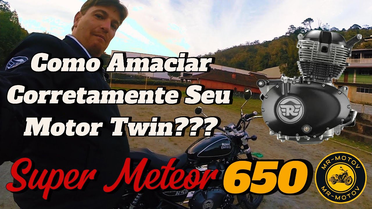 Como Amaciar Seu Motor Twin da Super Meteor 650???