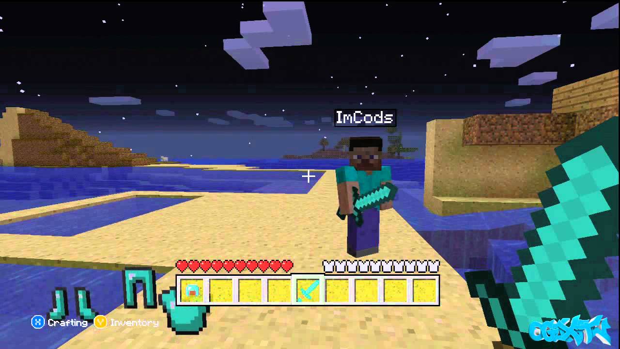 Minecraft (Xbox 360) Glitches: Infinite Health Glitch Tutorial