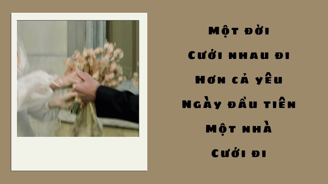 Một đời thương em Một đời yêu em❤️‍🔥... [Playlist] Một đời, Cưới nhau đi,...#nhachaymoingay#xuhuong