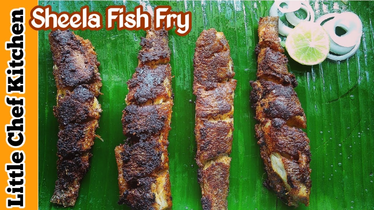 Sheela Fish Fry | Sheela meen fry |  ஷீலா மீன் வறுவல் | Barracuda Fish Fry | Fish Fry Recipe