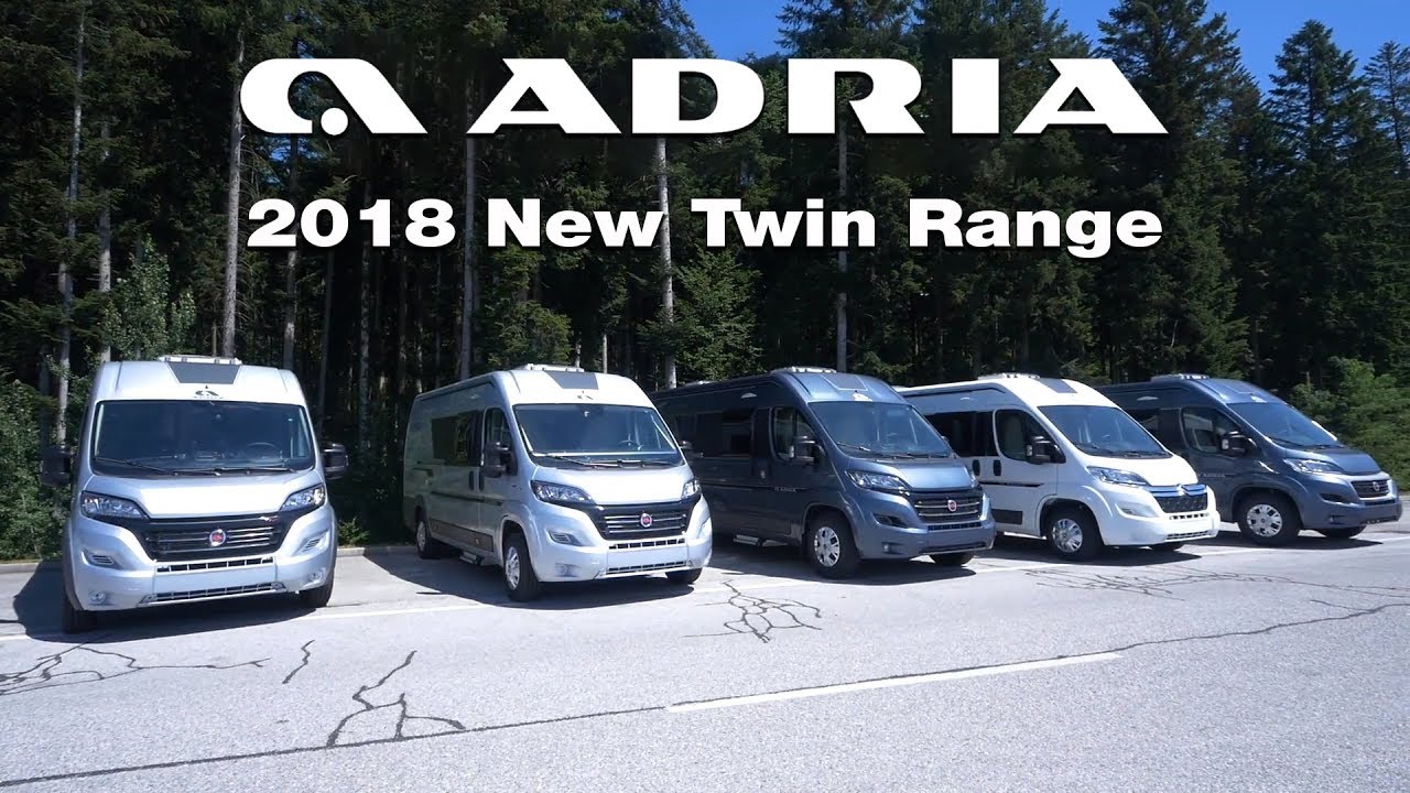 2018 Adria Twin Range Product video