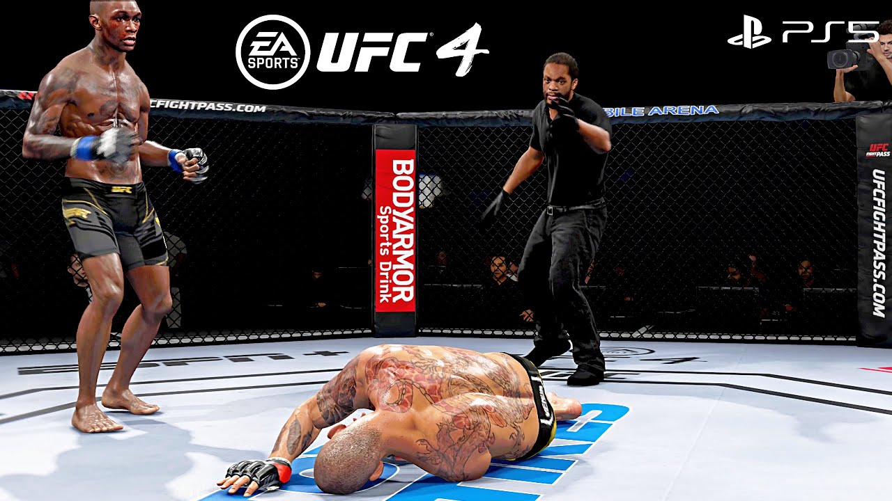 UFC 4 - Israel Adesanya vs. Alex Pereira - UFC Middleweight Championship Match | PS5™ [4K60]