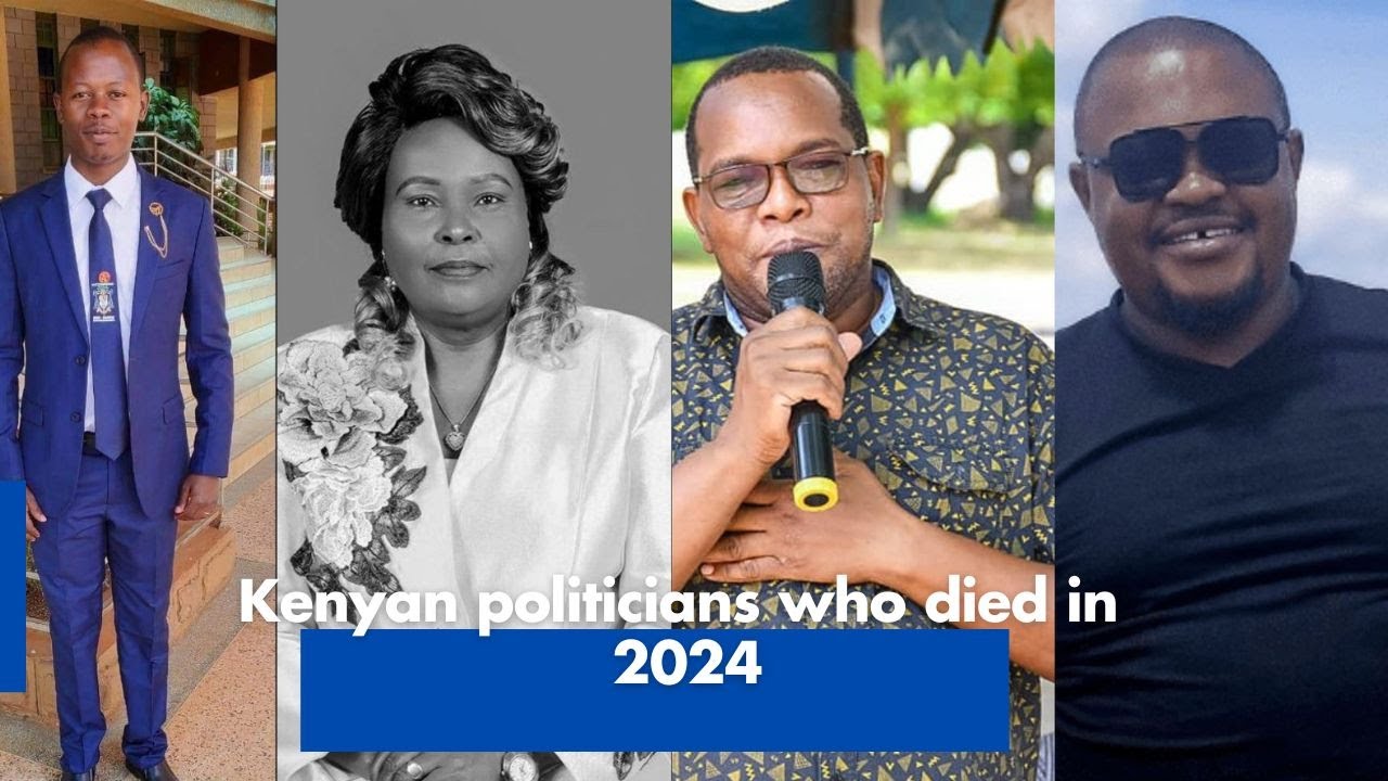 Kenya politicians who died in 2024