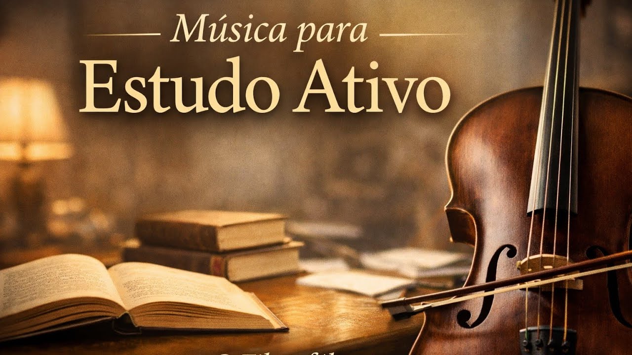 Música para Estudo Ativo e Redação | Chamber Neoclássico em Allegretto (Foco e ENEM)