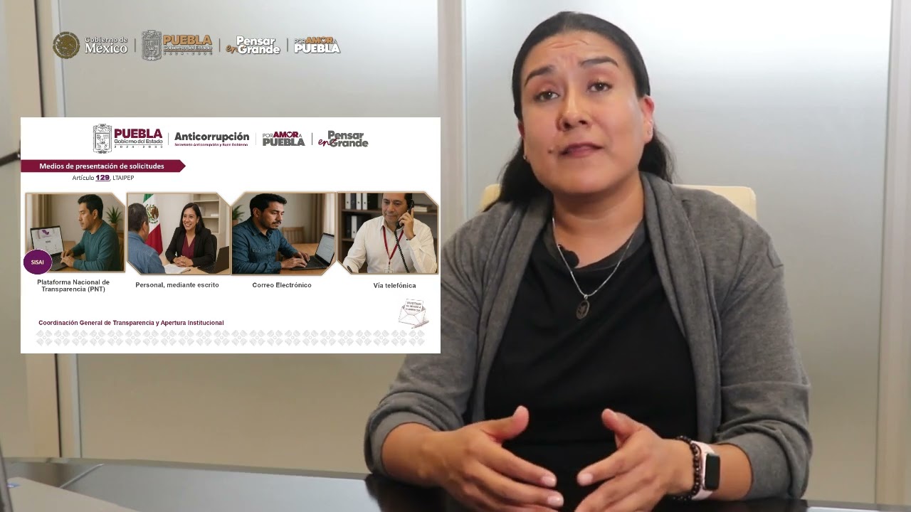 🎥📚 Medios para presentar solicitudes de información.
