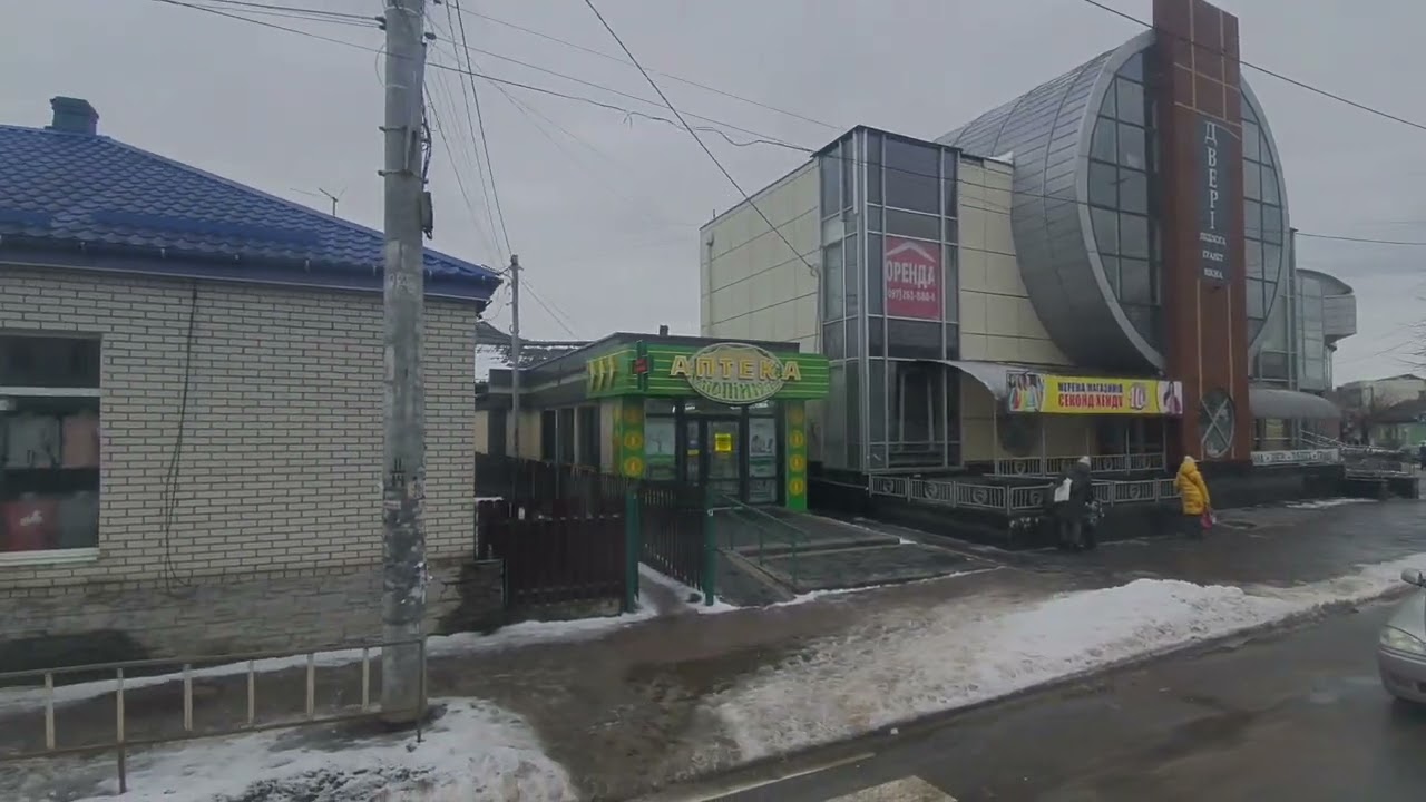 🚊 1Ч. Автопрогулка по зимнему Житомиру на трамвае.