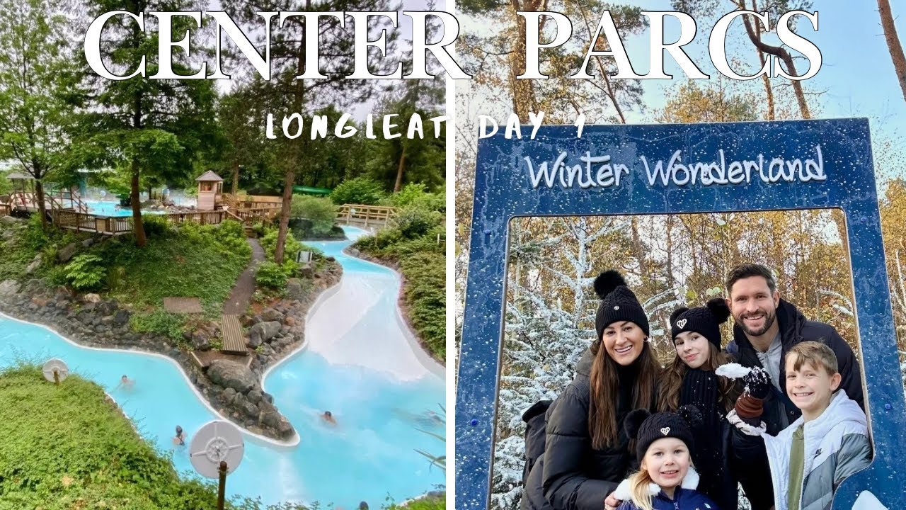 CENTER PARCS LONGLEAT 🎄 WINTER WONDERLAND ✨ EXECUTIVE LODGE TOUR & NIGHT SWIMMING 🌙🏊‍♀️