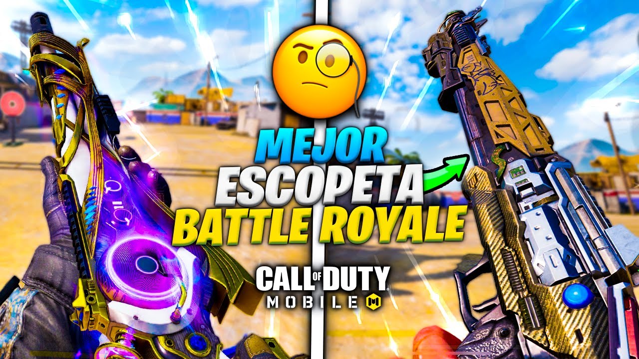 CUÁL de TODAS es la MEJOR ESCOPETA del BATTLE ROYALE de COD MOBILE? | COMPARACION | Lobo Jz