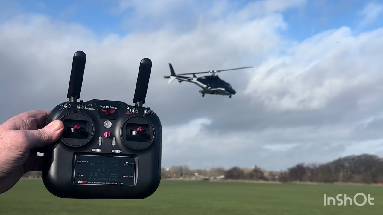 Yu Xiang Airwolf. Flying in a 10mph wind. 