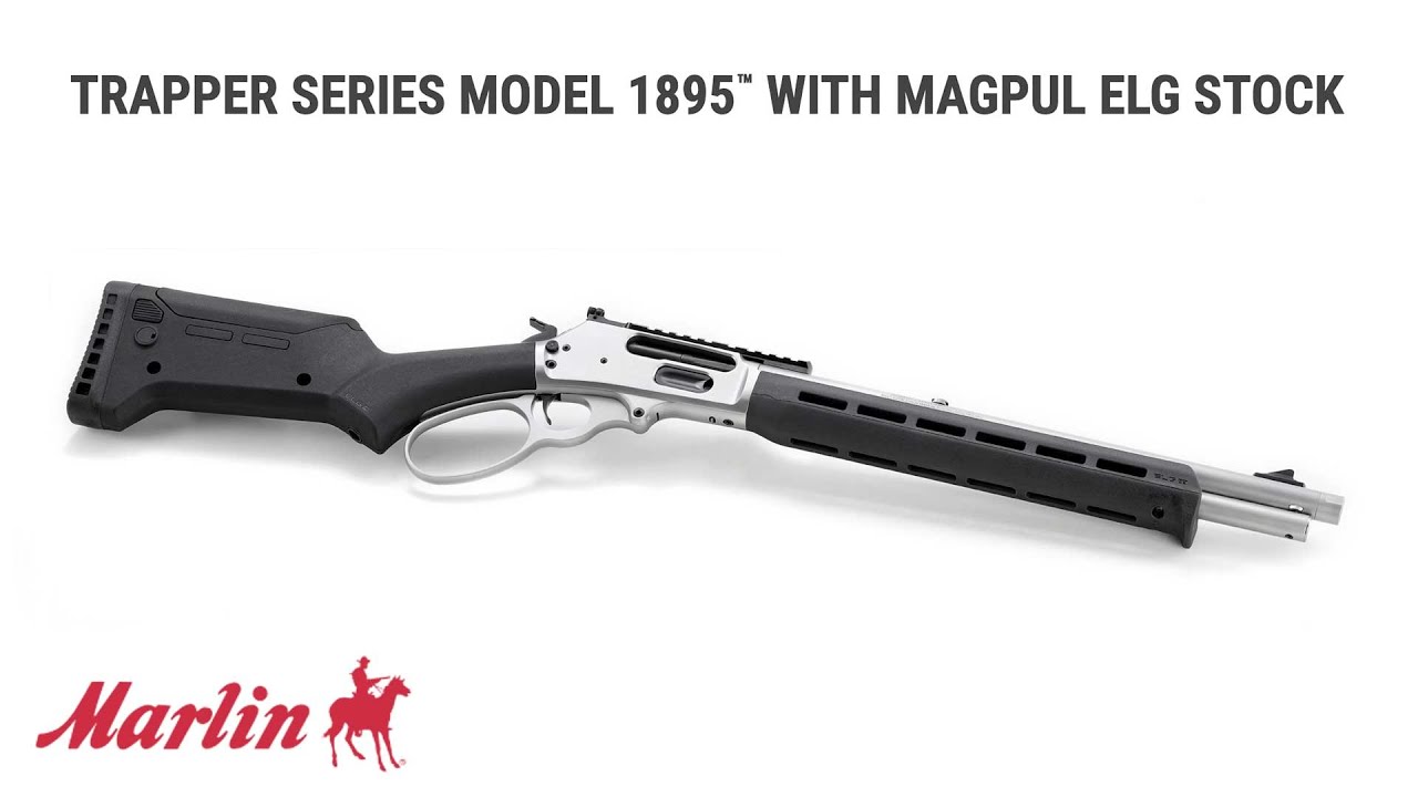 Marlin Model 1895 Trapper Magpul 45-70 Govt. Lever Action Rifle - The Modern Day Lever Gun?!