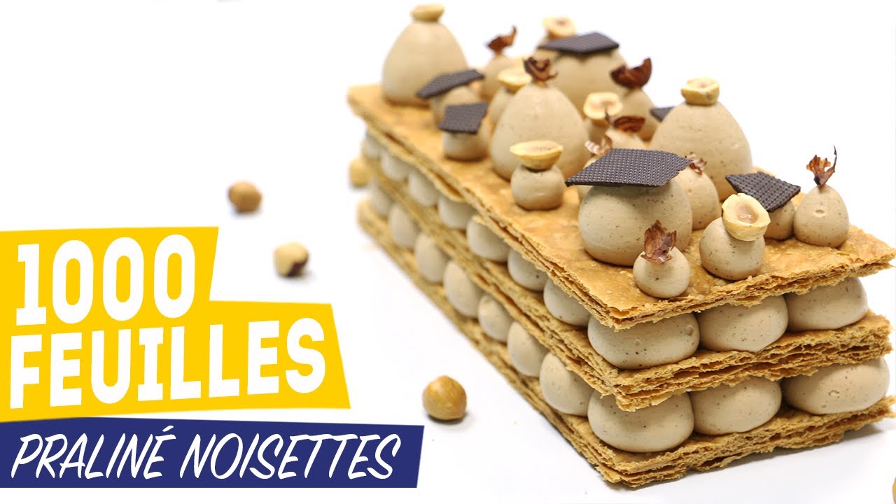 ✌ MILLE FEUILLES PRALINÉ + PATE FEUILLETÉE EXPRESS - RECETTE REVISITÉE FACILE ✌