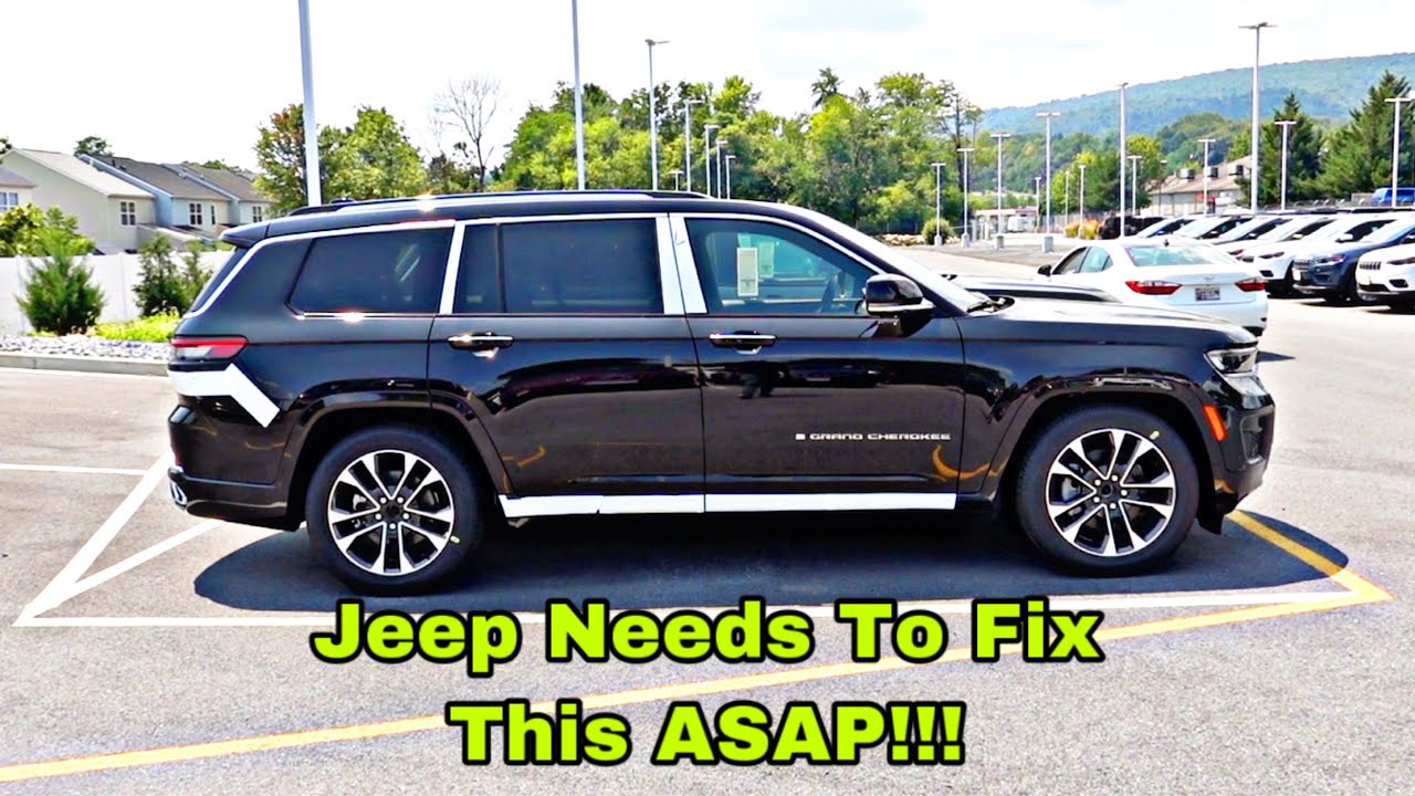 Серьёзный недостаток!!! Не могу поверить, что Jeep сделал это с Jeep Grand Cherokee L Overland 7 ...