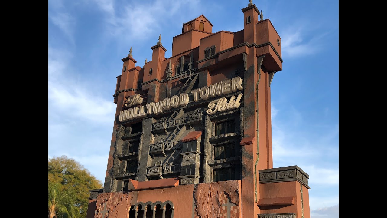 Making a Tower of Terror scale model