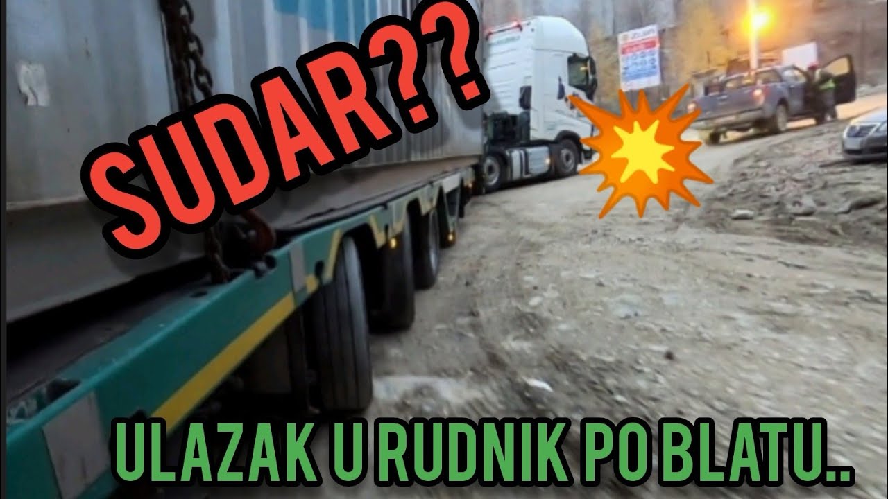 Ulazak u rudnik Majdanpek po blatu #66 za malo sudar 💥