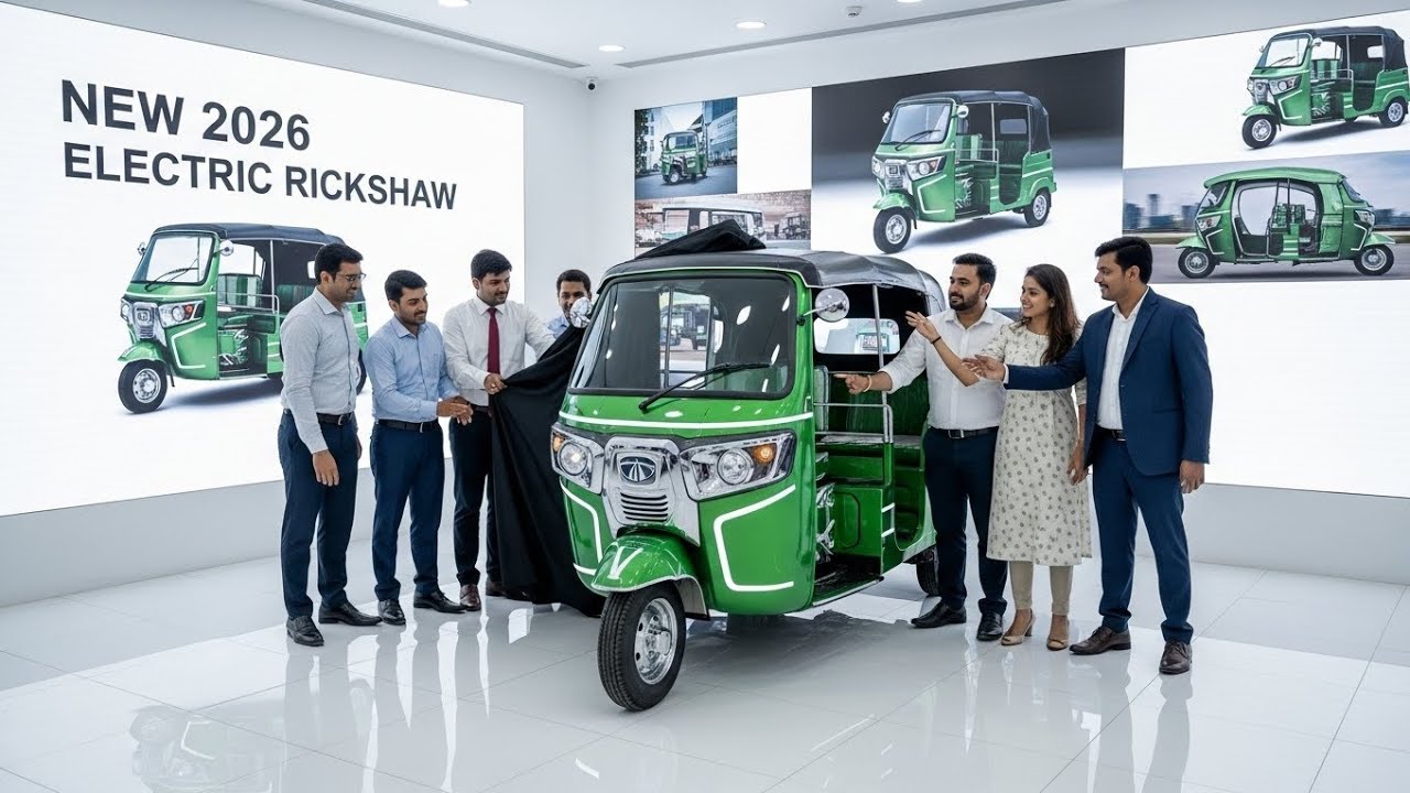 Наконец-то поступила в продажу новая электрическая рикша Tata 2026 года!!! Революционное предложе...