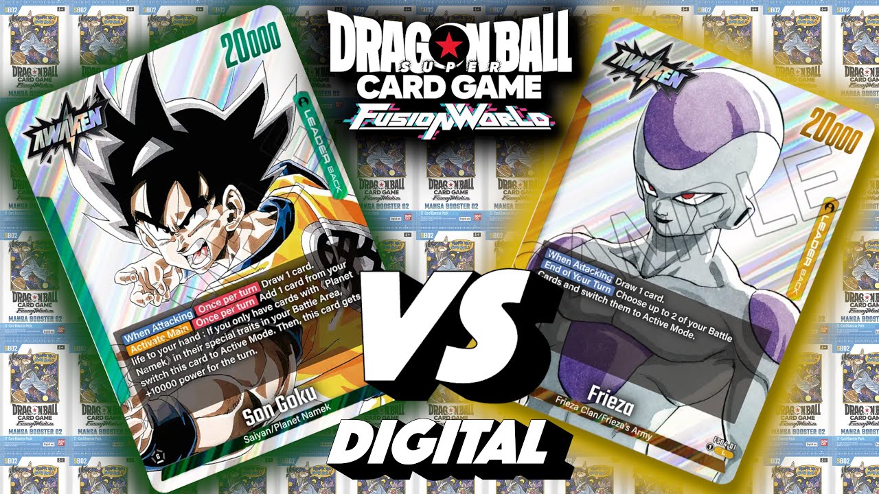 [SB-02] SON GOKU  vs  FRIEZA | Dragon Ball Super Fusion World Match.