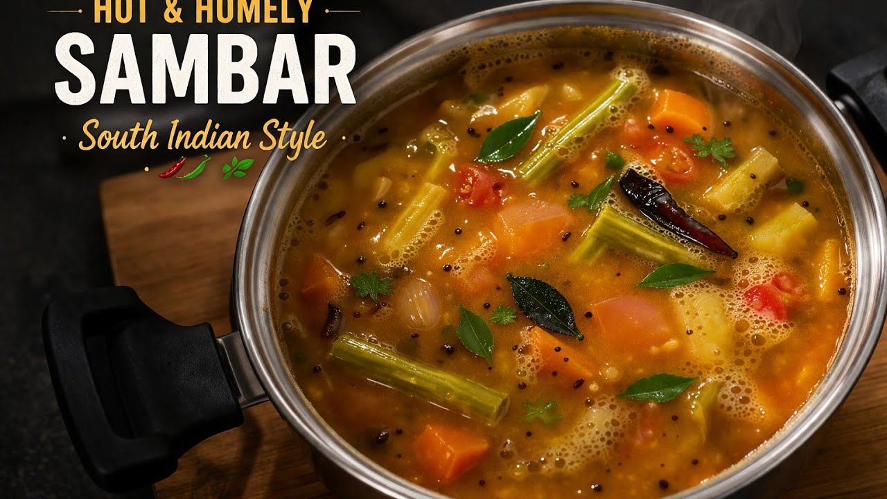 Sambar recipe 