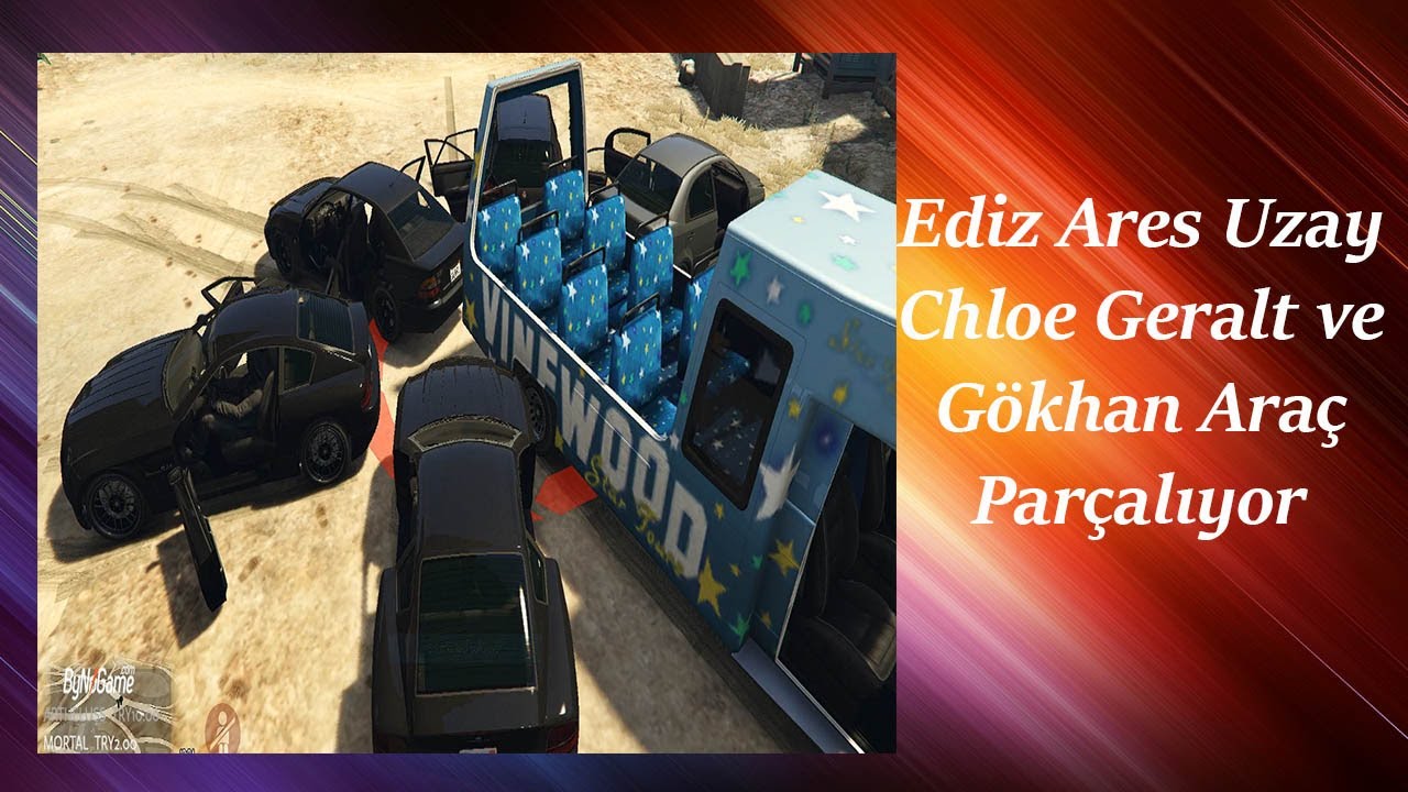 EightbornV | Ediz, Ares, Uzay, Chloe, Geralt, Gökhan Araç Parçalıyor