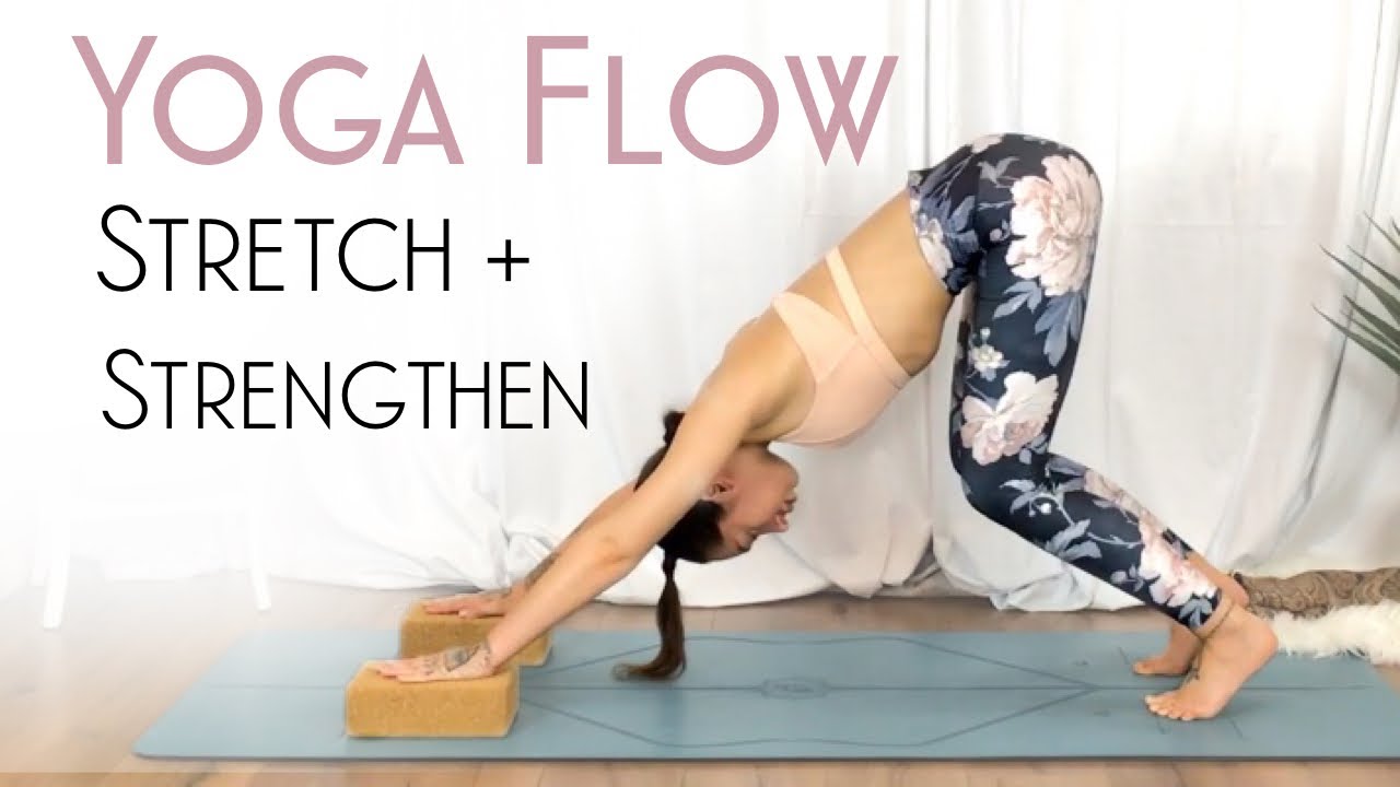 Total Body Yoga Flow To Stretch & Strengthen - DAY 3 - Yoga For Inflexible People
