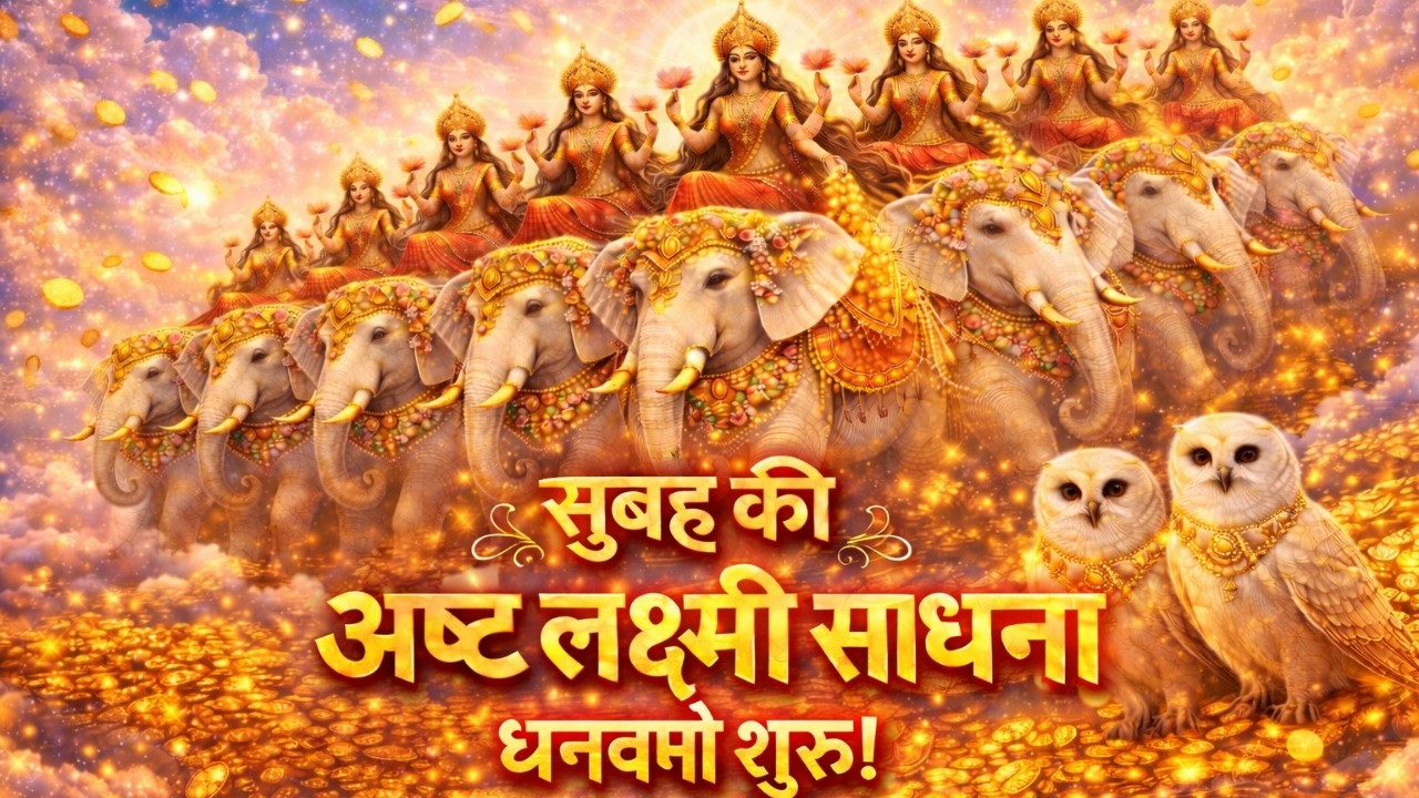 📱💰🌺 सुबह की अष्ट लक्ष्मी साधना बदल देगी किस्मत | Morning Ashta Lakshmi Ritual Will Transform Your