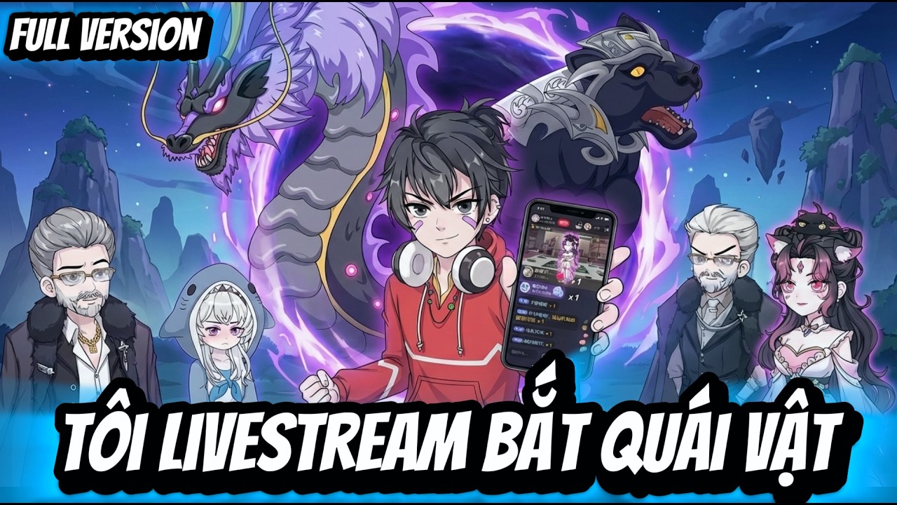 Full Version | T&ocirc;i Live Stream Bắt Qu&aacute;i Vật | BốiBối VietSub