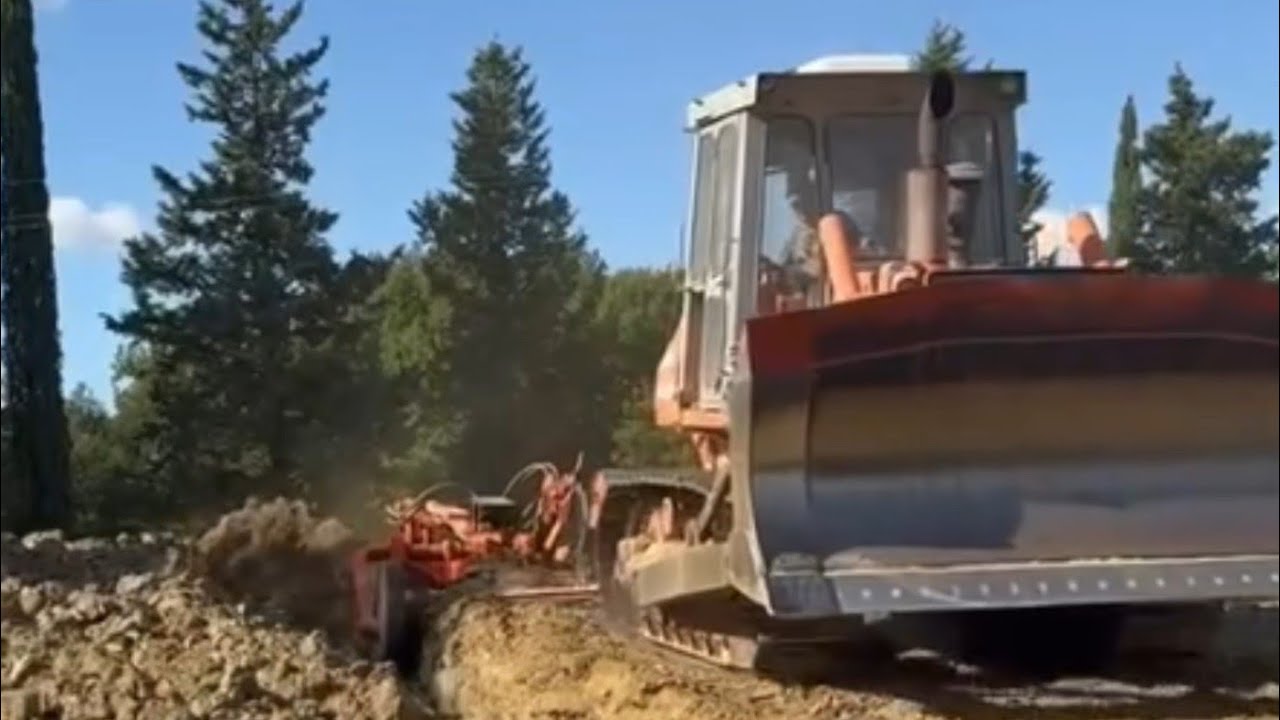Fiat-Allis FD 20 Deep Aratura Power 💪 | Heavy Bulldozer Ploughing Action!
