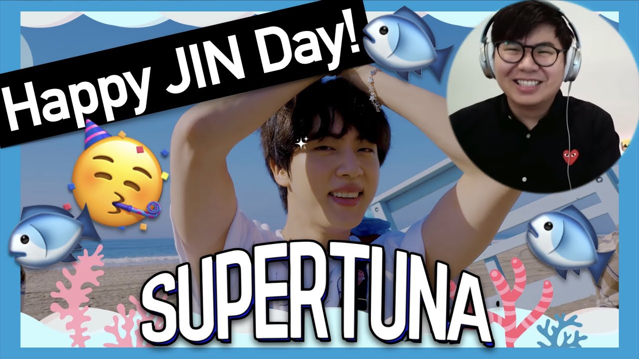 Jin (진) - ‘슈퍼 참치 (Super Tuna)’ Special Performance Video Reaction 퍼포먼스 비디오 리액션